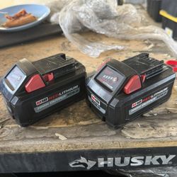 Used Milwaukee M18 High output XC 6.0