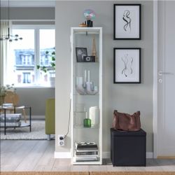New in box never opened Ikea DETOLF
White Glass-door cabinet