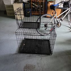 Two Cage 1 Small And One Large 