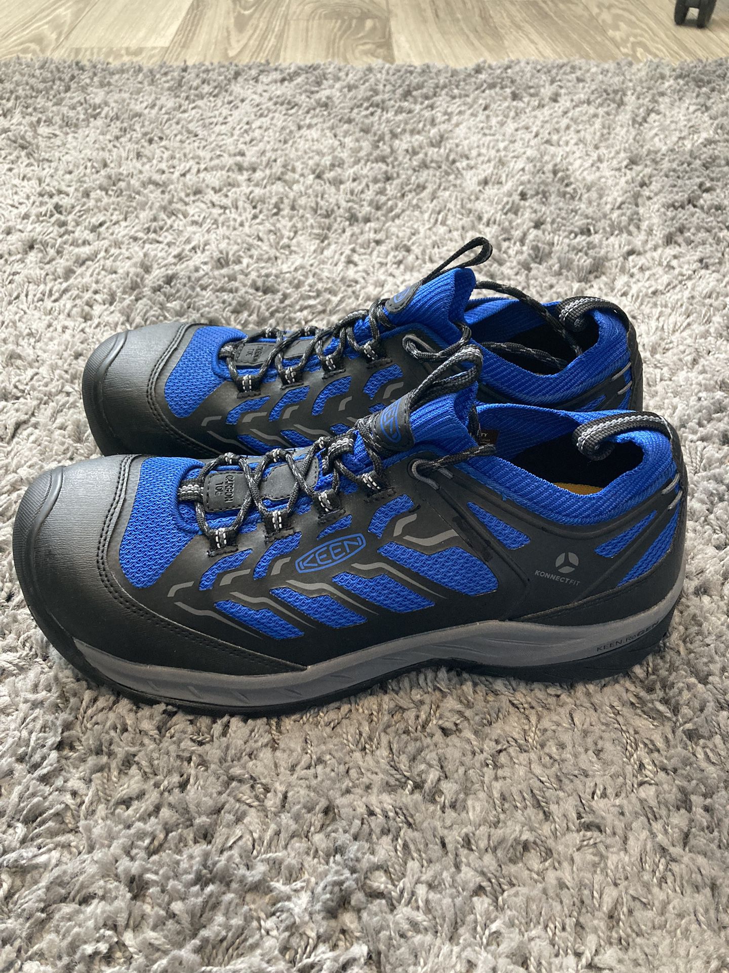 Keen Utility Footwear Flint Sport II Nautical Blue/Black Men’s Size 10