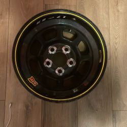 Race Used NASCAR Wheel