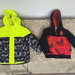 Size 3T Warm Jackets