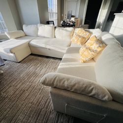 Modern (White) Sectional Couch