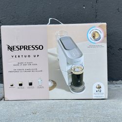 Nespresso Vertuo Up Coffee & Espresso Machine – Pearl White – Like New