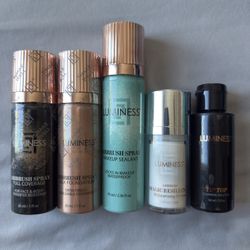 luminess cosmetics foundation coverage sealant moisturising cream cleaning solution 