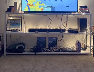 White TV Stand