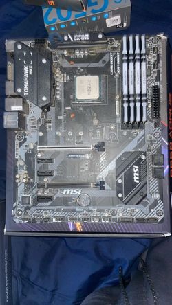 R5 3600, B-450 TOMAHAWK MAX, 32gb CRUCIAL BALLISTIX RGB 3200mhz