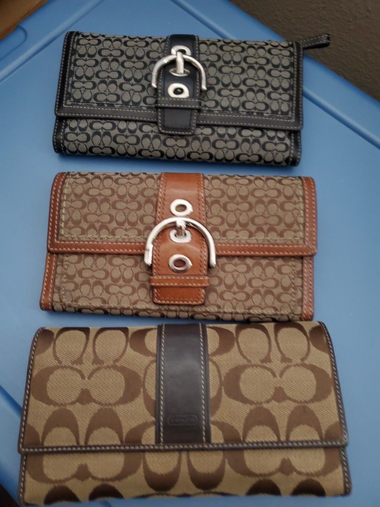 Vintage Coaxh Wallets 