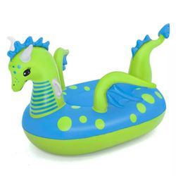 Pool Float Inflatable H2O Go! Fantasy Dragon Kids Ride-On Pool Float Ages 3+ NIB