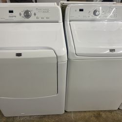 Maytag Set Washer And Dryer Gas Good Condition We Delivery 