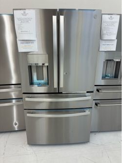 🛻FREE DROP OFF Within 20 Miles on a Smart 4 Door French Door Refrigerator
