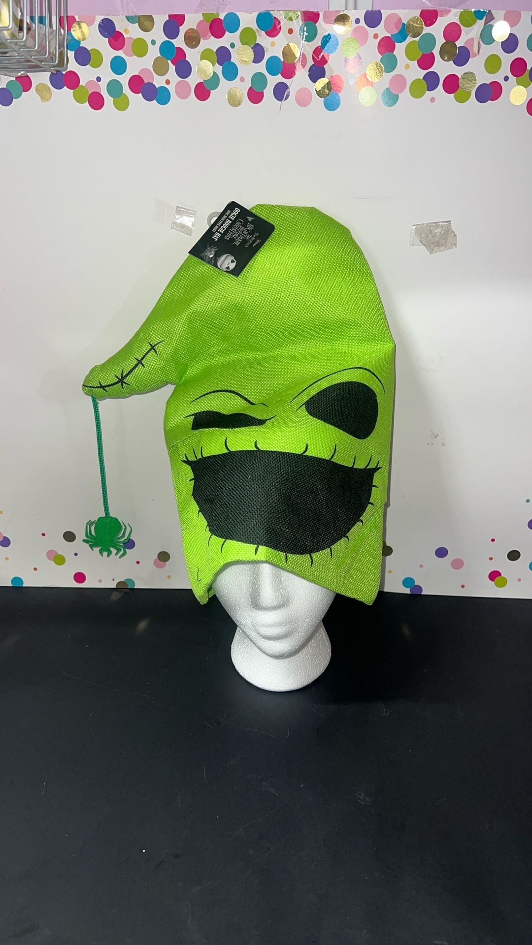 Disney Nightmare Before Christmas OOGIE BOOGIE Hat One Size Fits Most NEW