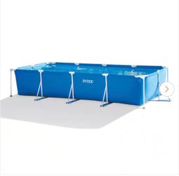7 ft by 14 ft above ground pool used similar to the photo