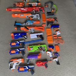 Assorted Nerf Guns Set