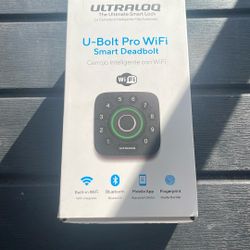 ULTRALOQ U-Bolt Pro WiFi Smart Deadbolt Brand New! The Ultimate Smart Lock