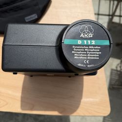 AKG D112 drum bass mice
