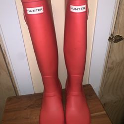 Hunter Boots - Hot Pink - Women’s US SZ 8