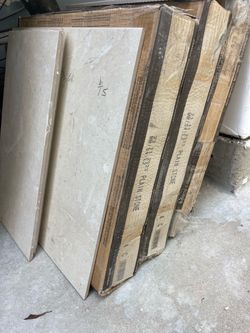 60sqft of 18x18 new porcelain tiles
