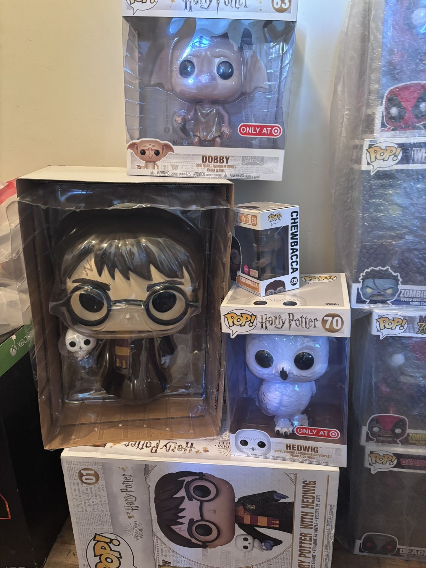 Harry Potter Funko Pops 18” , 12” 
