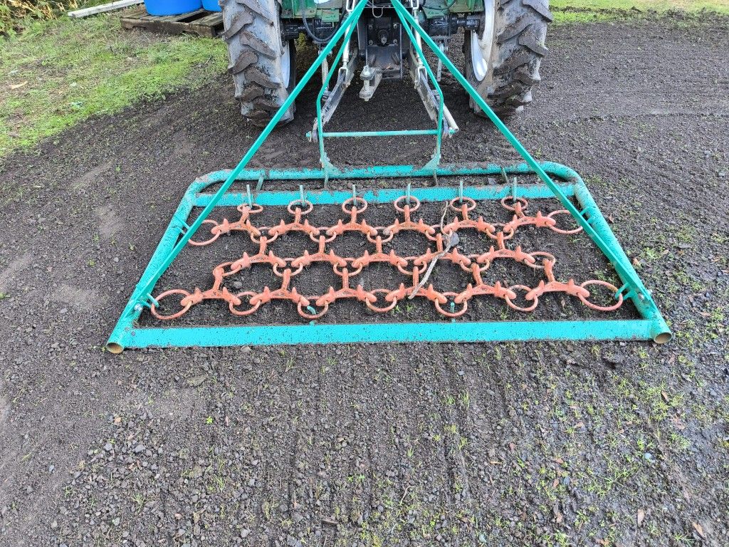 3pt 6' Harrow. W/ Front & Rear Leveling Cutting Edges