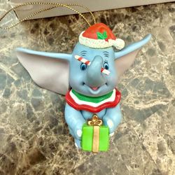 Dumbo Disney Grolier Dumbo Flying Elephant Christmas Ornament #013900 DCO