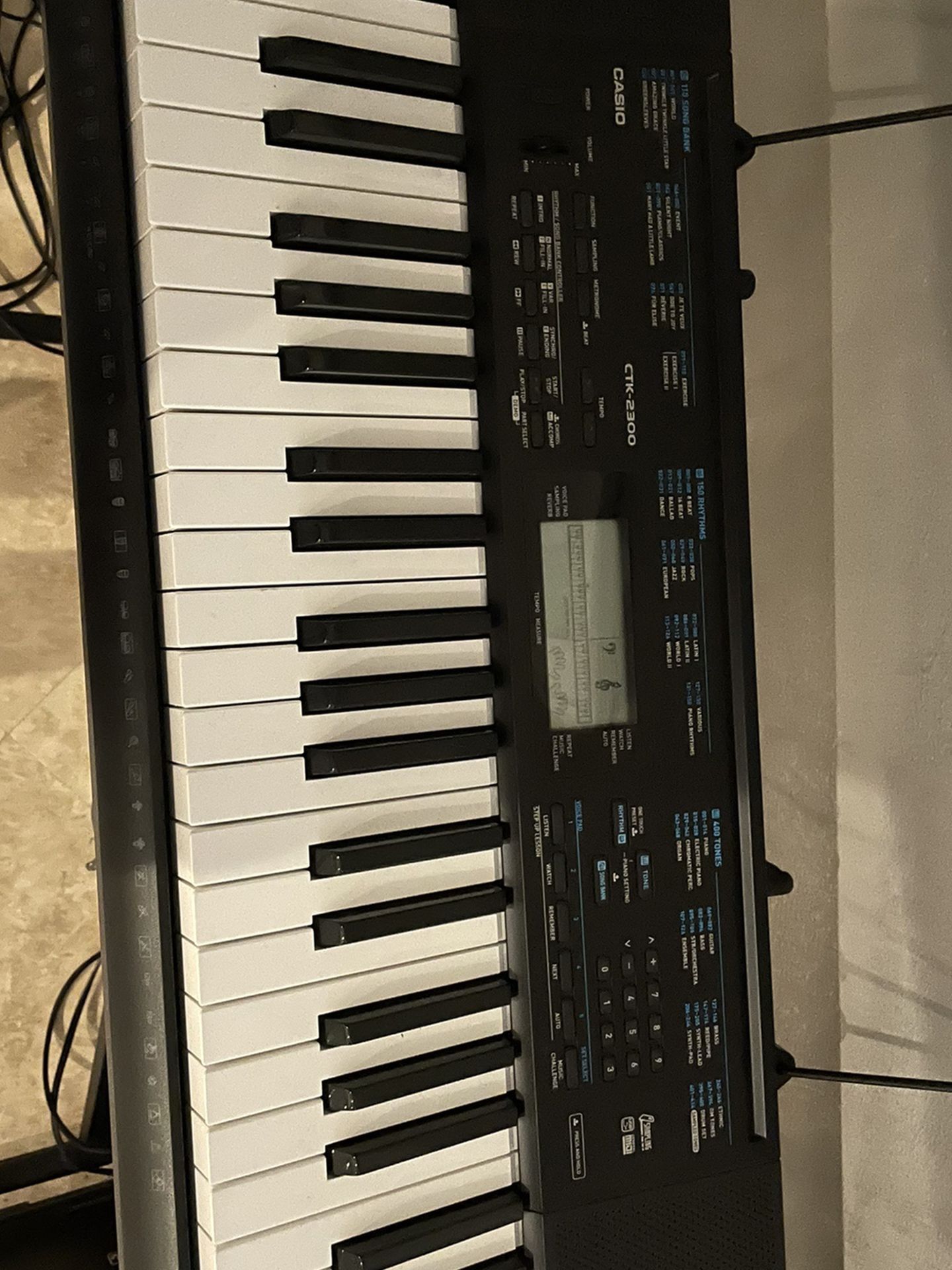Casio Ctk 2300 with Stand for Sale Fort Lauderdale, FL - OfferUp