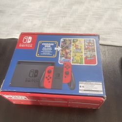 Nintendo Switch Mario Edition