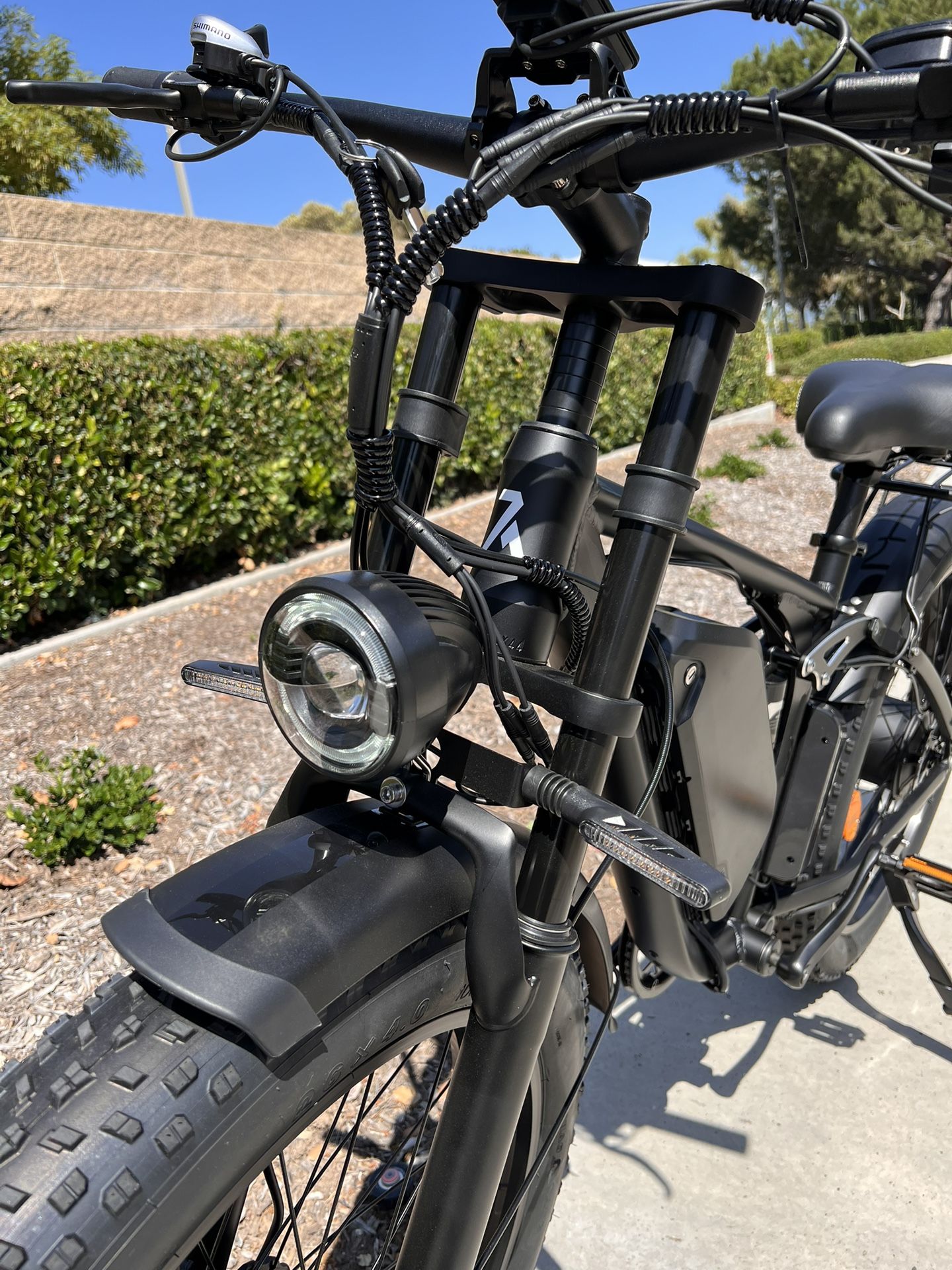 ✅ BRAND NEW - Dual Motor(2x1000W=2000W Total) Electric Ebike, Mountain Bike (26x4.0) ⚡️🚀⚡️37 Mph Top Speed! (Black/Matte)