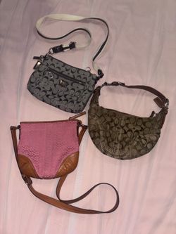 Lot of 3 Vintage COACH Purses