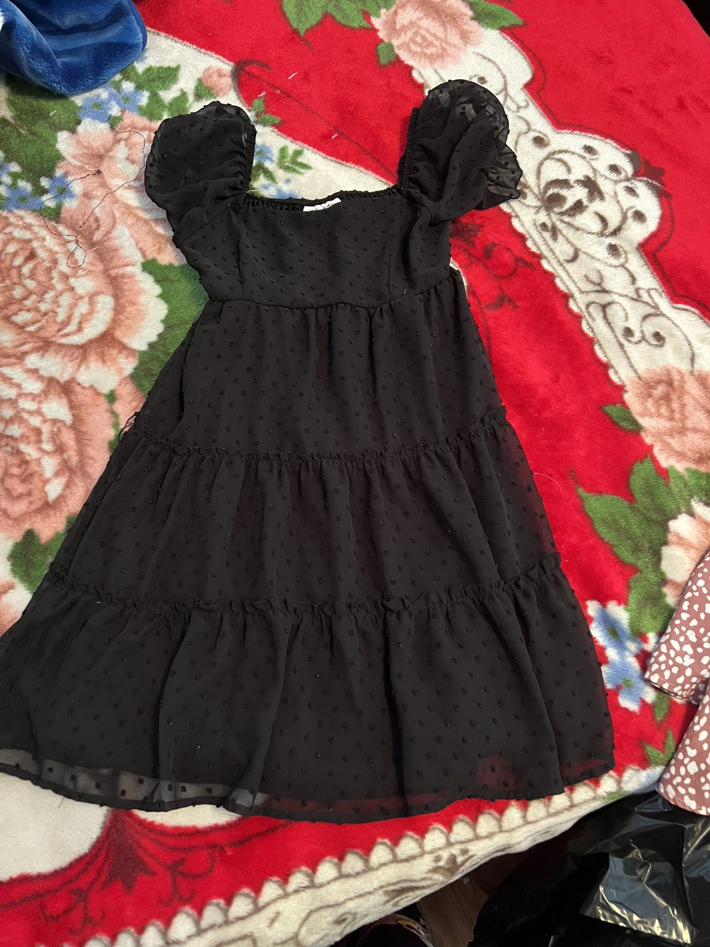 Black Summer Dress Size S