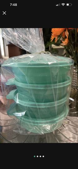 Platos Hondos Con Tapas Set De 4 De Tupperware