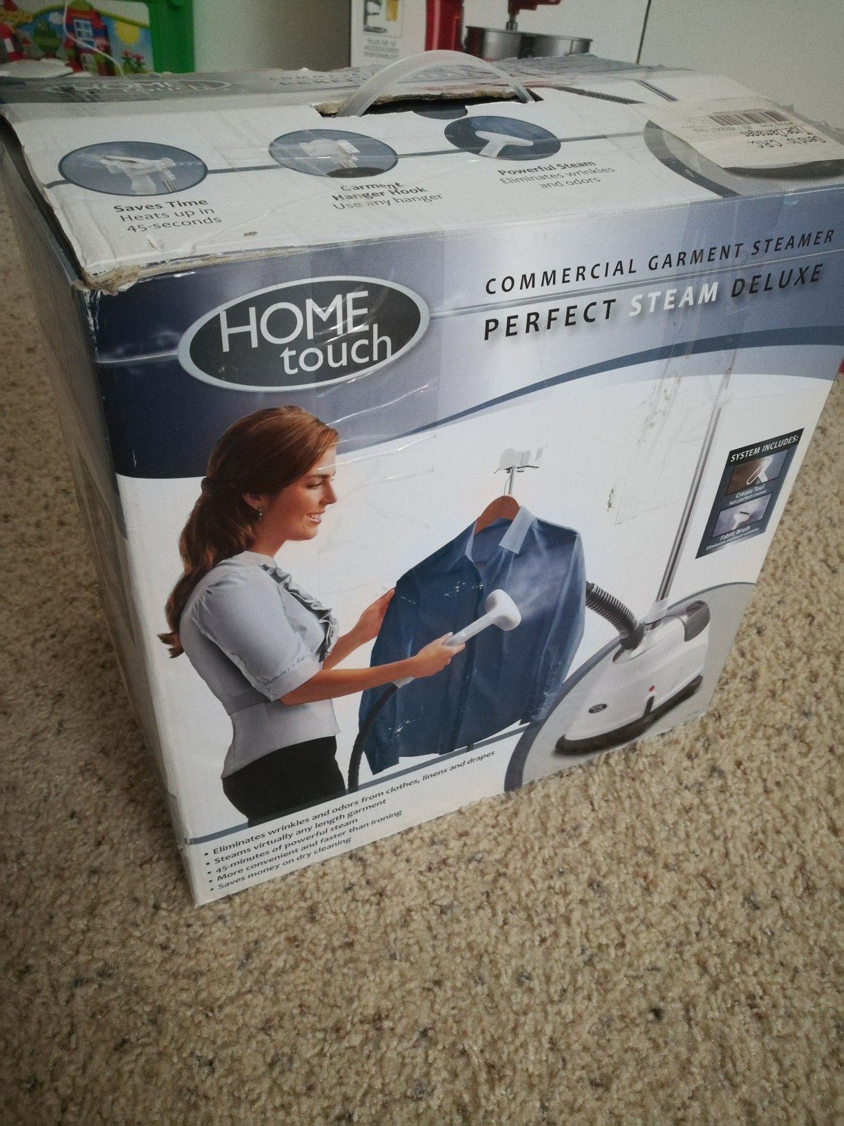HOME Touch Perfect Steam Deluxe Commercial Garment Steamer