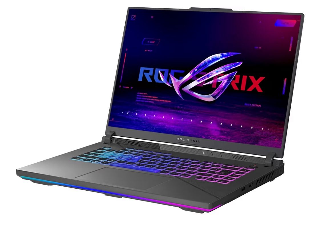 ASUS ROG Strix G16 Gaming Laptop, 16” Nebula Display 16:10 QHD 240Hz, GeForce RTX 4060, Intel® Core™ i9-14900HX, 16GB DDR5-5600, 1TB PCIe SSD, Wi-Fi 6