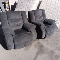 Gray Rocker Recliners 