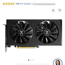 6650 XT Graphics Card 