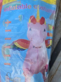 Unicorn Costume,Inflatable Unicorn Costume Adult,Blow Up Costumes for Adults,Funny Halloween Costumes Unicorn Suit for women
