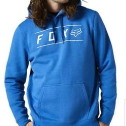 FOX RACING ORIGINAL PINNACLE MEN'S PULLOVER FLEECE HOODIE SWEATER SIZE LARGE ROYAL BLUE BRAND NEW WITH TAGS CHECK OUT THE REST OF MY OFFERS. 