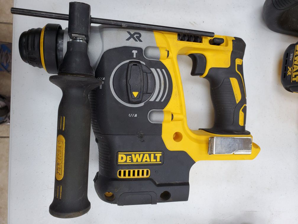 Dewalt XR 20v sds hammer drill 150$!!! Tool only