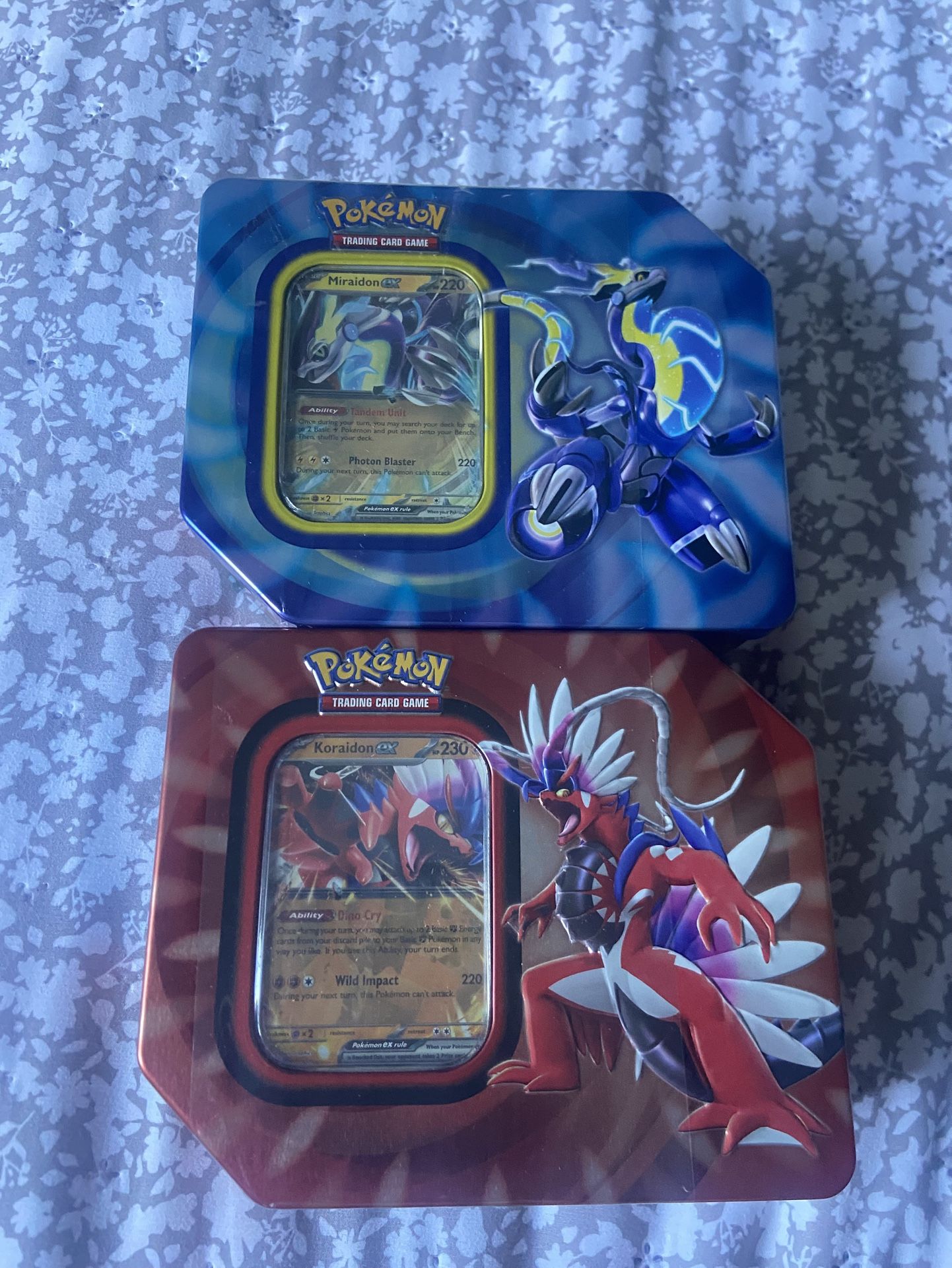 Paldea Legends Tins