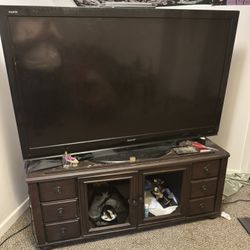 50 Inch TV And Stand