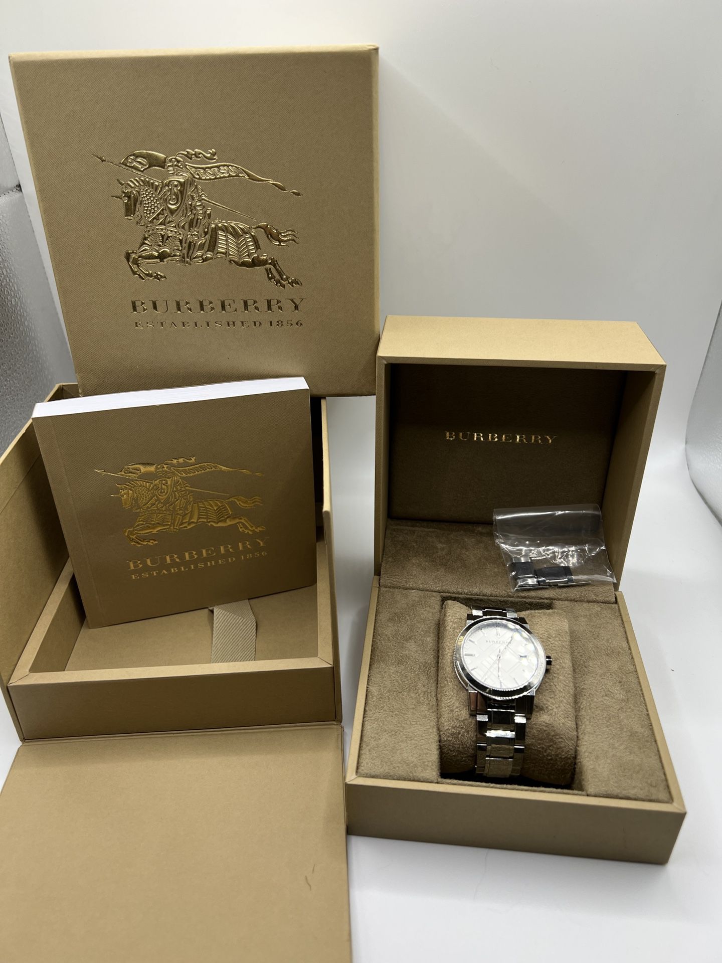 Burberry Watch With Box
