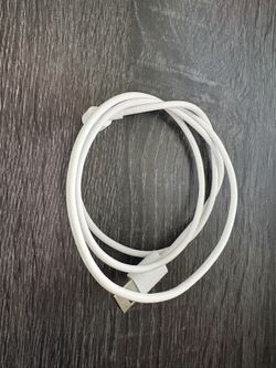 White USB Charging Cable