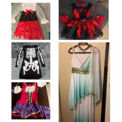 Ladies Halloween Costumes see prices sizes below