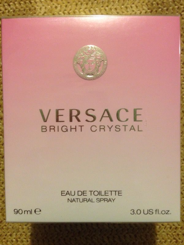 VERSACE BRIGHT CRYSTAL FOR LADIES EDT SIZE 3.0oz