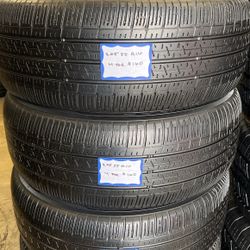 🛞SET OF 4 USED TIRES🛞 205/55/16 DUNLOP •INSTALL/BALANCE INC•