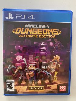 Minecraft Dungeons Ultimate Edition 2021 Ps4 Like New 
