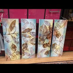 Available ✔️Lot Of 4 Large Paintings 