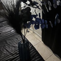 Vase With Fake Plants