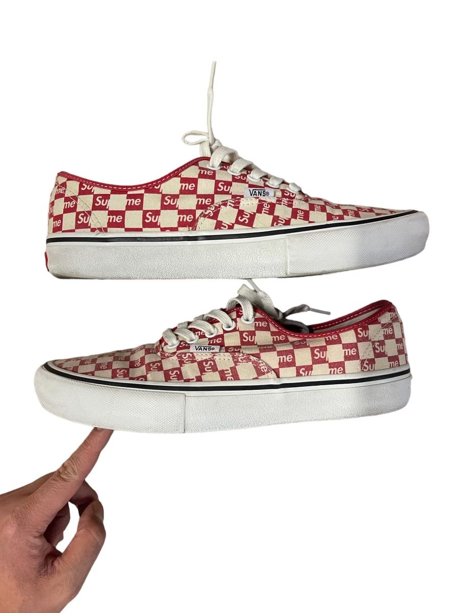 Supreme Vans Size 9