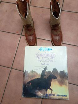 CALIFORNIA RODEO BOOTS size 10.5